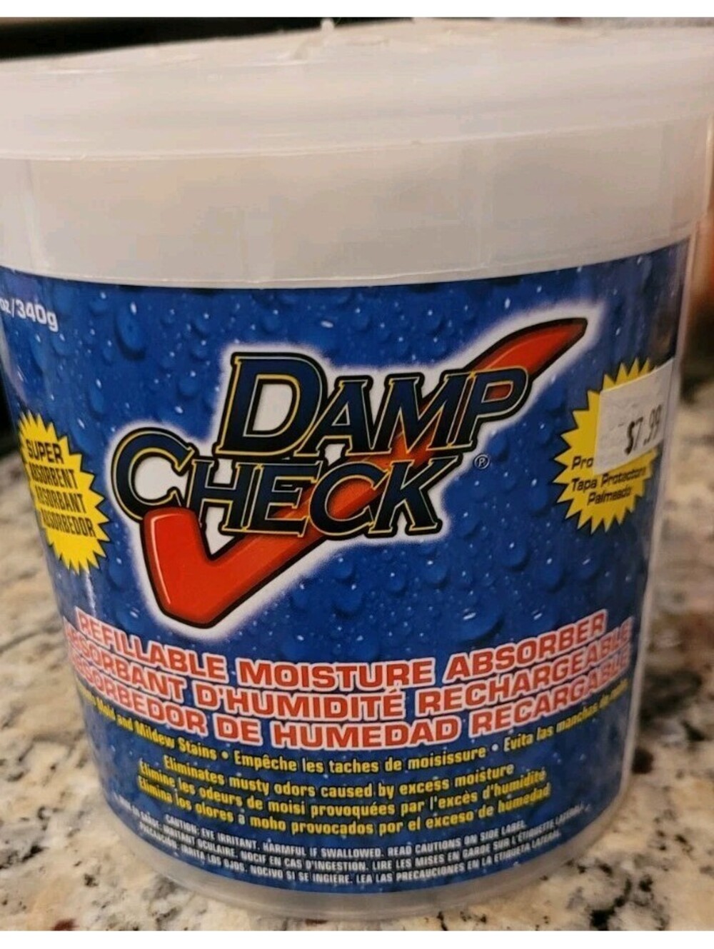 Damp Check Moisture Absorber Ultra-Absorbing Refill Pellets Type MPN20000-09 LOT
